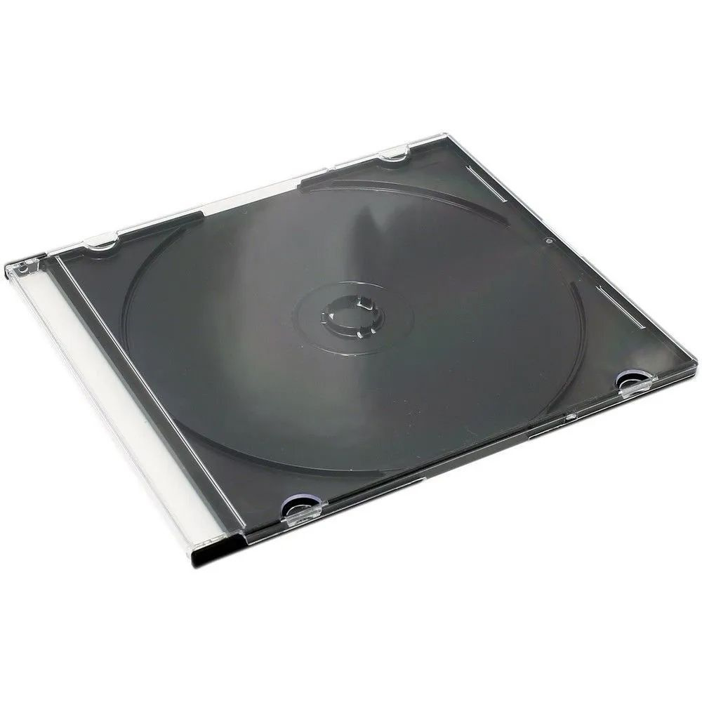 Коробка CD Slim 1 диск чёрный, 5мм, упаковка 15 штук - купить с ...