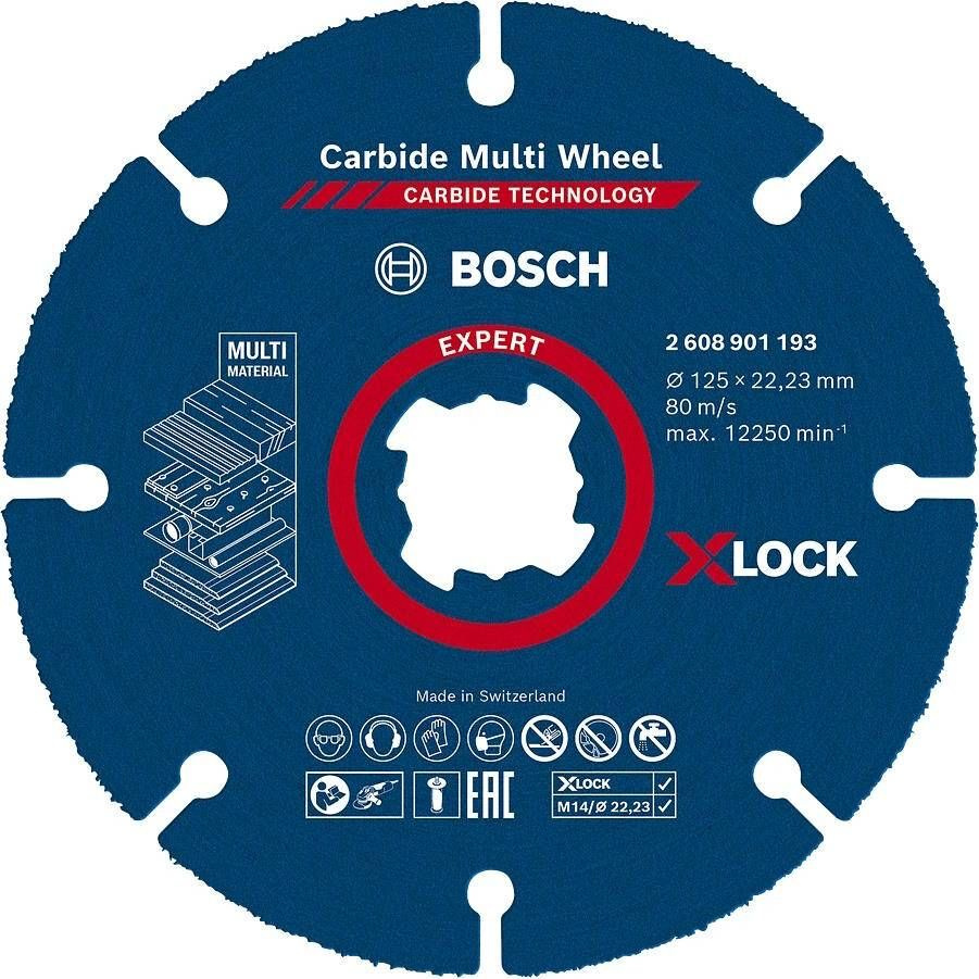 Bosch Круг отрезной 125 x 1 x 22.23 #1