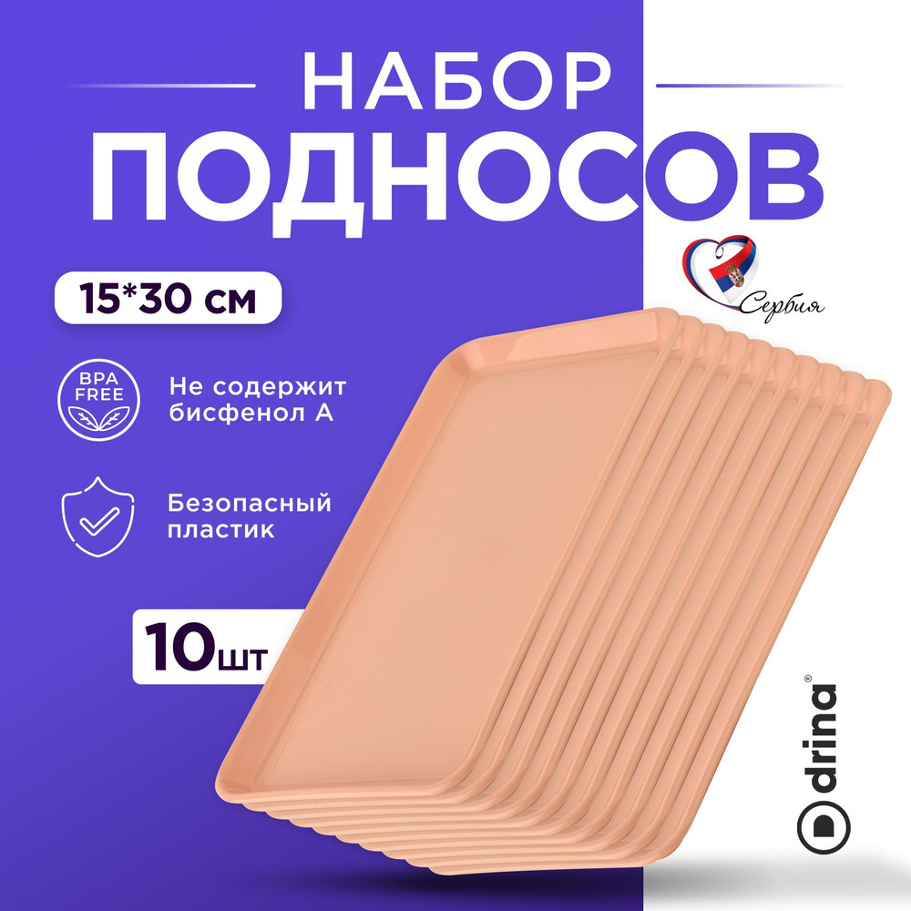 Поднос Lunea 15х30 10шт #1