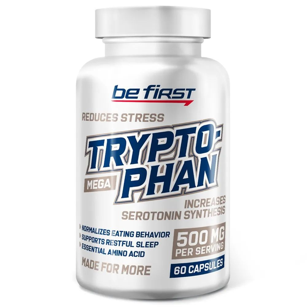 BeFirst Tryptophan Mega 500мг 60 капсул #1