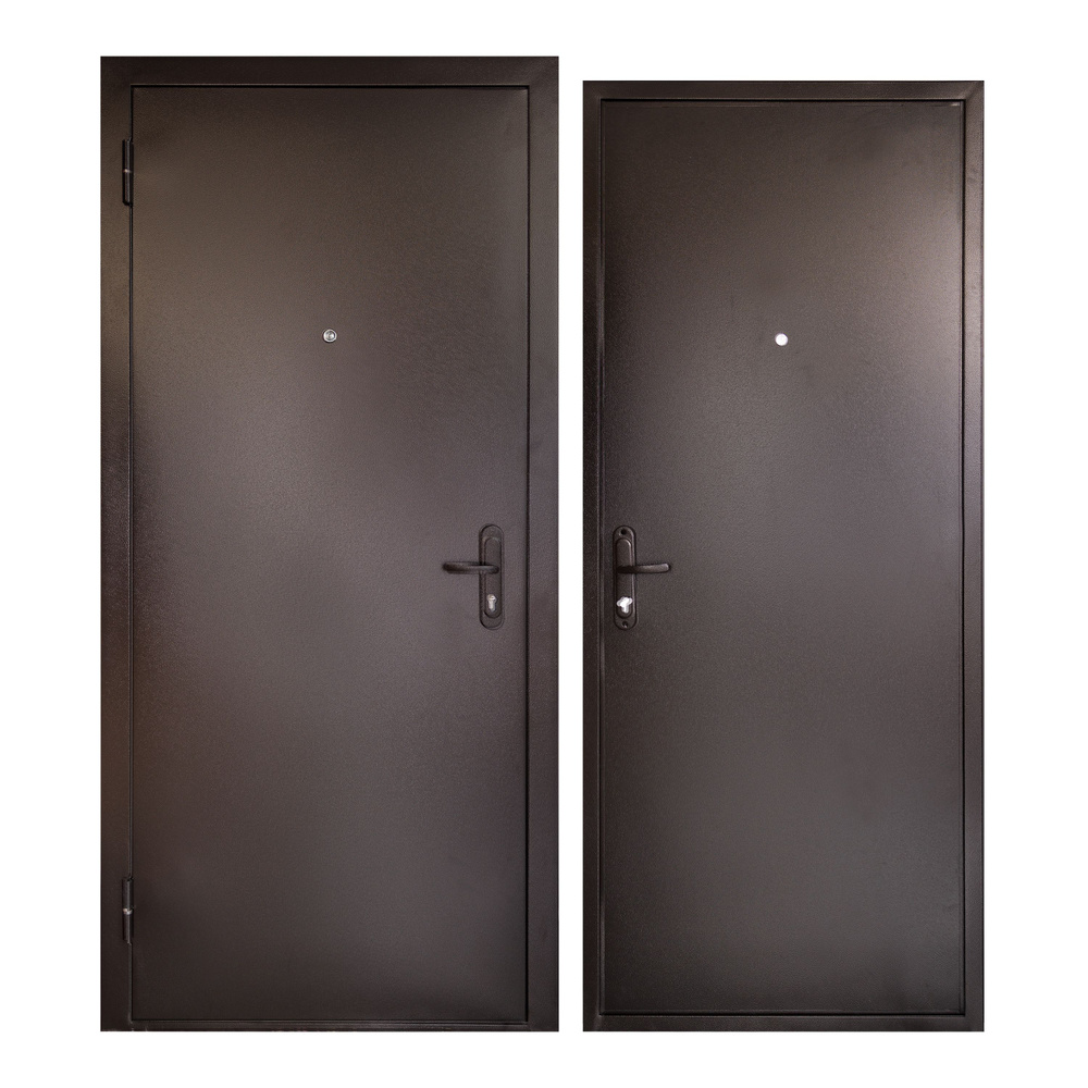 Дверь входная для квартиры Unicorn металлическая Terminal 860х2050, открывание влево, антивандальное #1