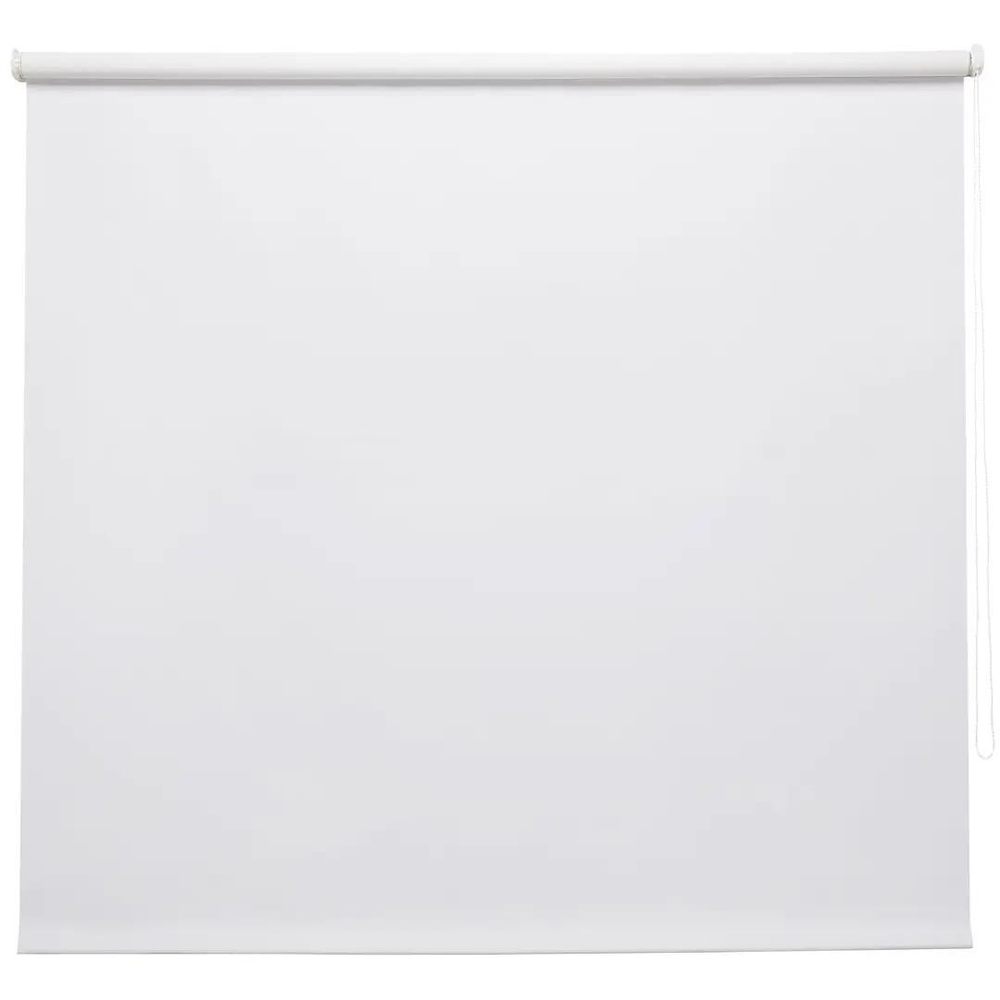 Штора рулонная блэкаут Inspire Santos 200x175 см белая White 0 #1