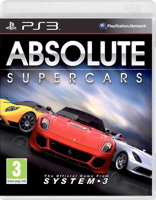 Игра Absolute Supercars (PlayStation 3, Английская версия) #1