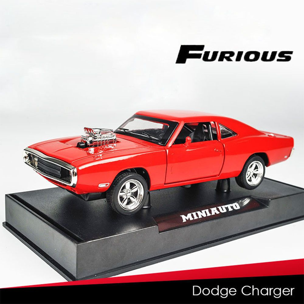 1:32 Miniauto Dodge Charger 1970 Модель машины Игрушки #1