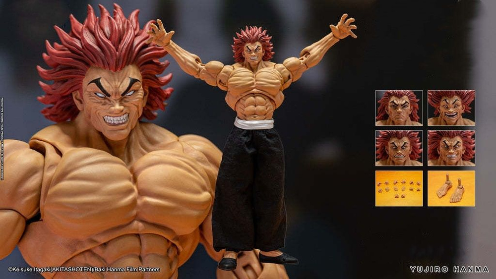 аниме фигурки Storm Collectibles Son of Ogre Yujiro Hanma купить