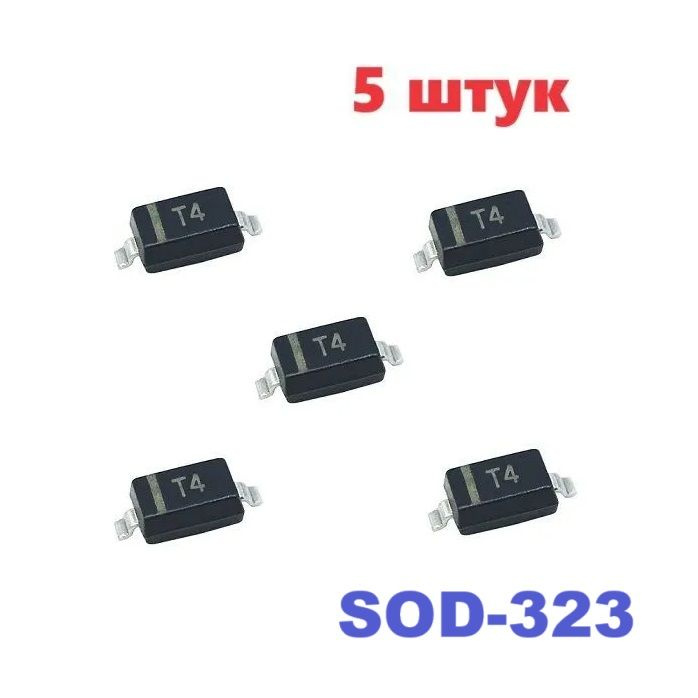1N4148W T4 SOD-323 диод (5 шт.) FL SMD 1N4148 схема 1N4150 ...