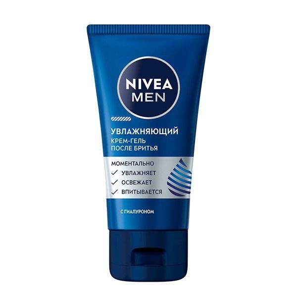 Увлажняющий крем-гель NIVEA MEN после бритья с гиалуроном 50г  #1