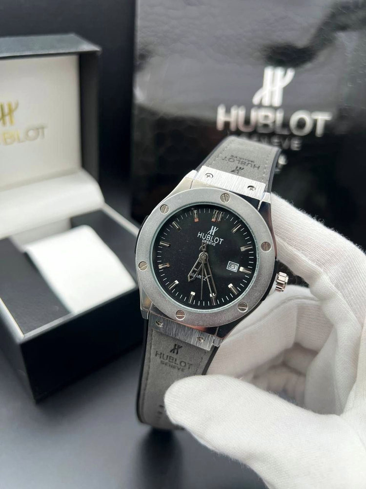 Hublot Наручные часы металлические с датой Премиум #1