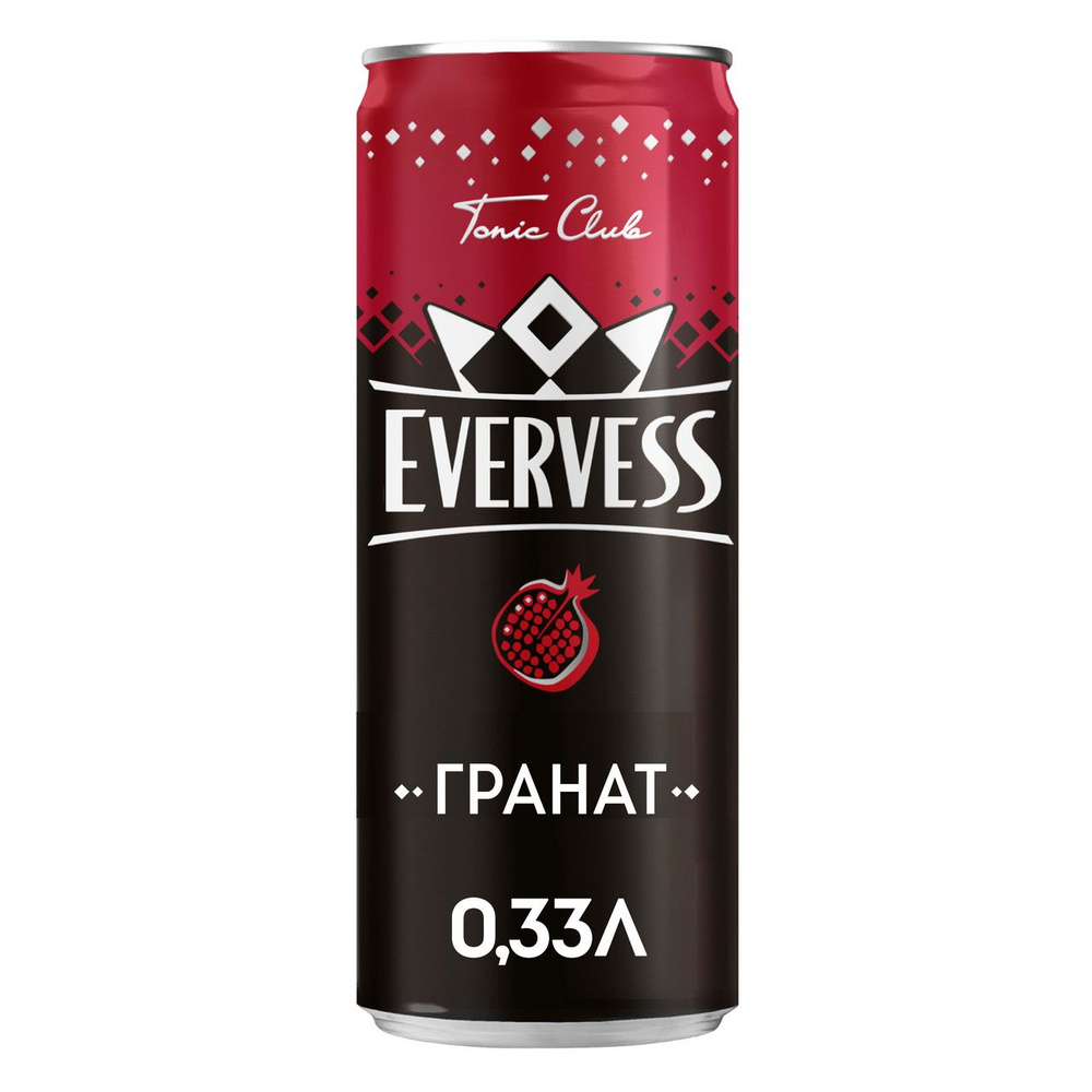Напиток Evervess Манящая Гранада, 330мл, 7 шт. - купить с доставкой по ...