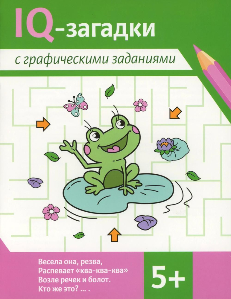 IQ-загадки с графическими заданиями: 5+ | Ильина Галина Юрьевна, Погосова Карина Валерьевна  #1