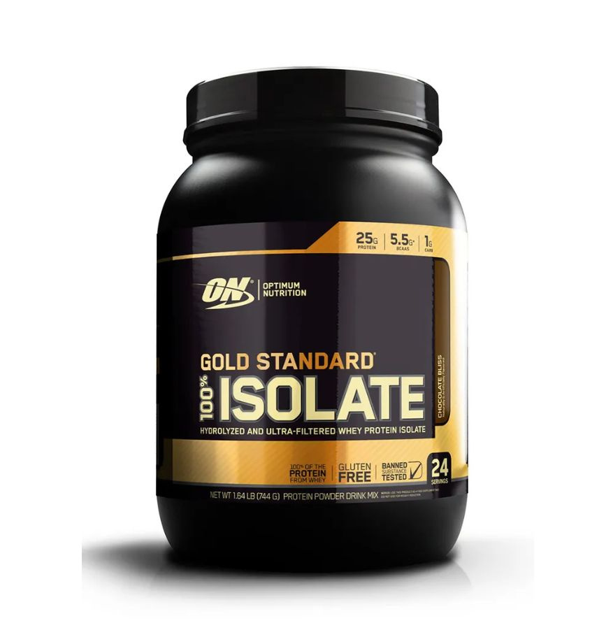 Изолят протеина Optimum Nutrition Isolate Gold Standard 100% 744 г., Шоколадное блаженство  #1