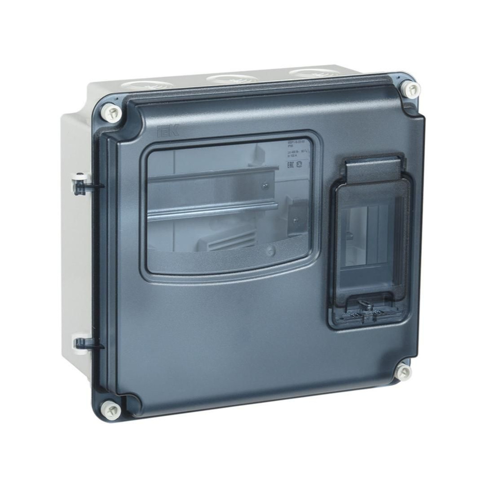 Щиток уличный для автоматов и счетчика 1ф 3модуля навесной IP66 ЩУРн-П ...