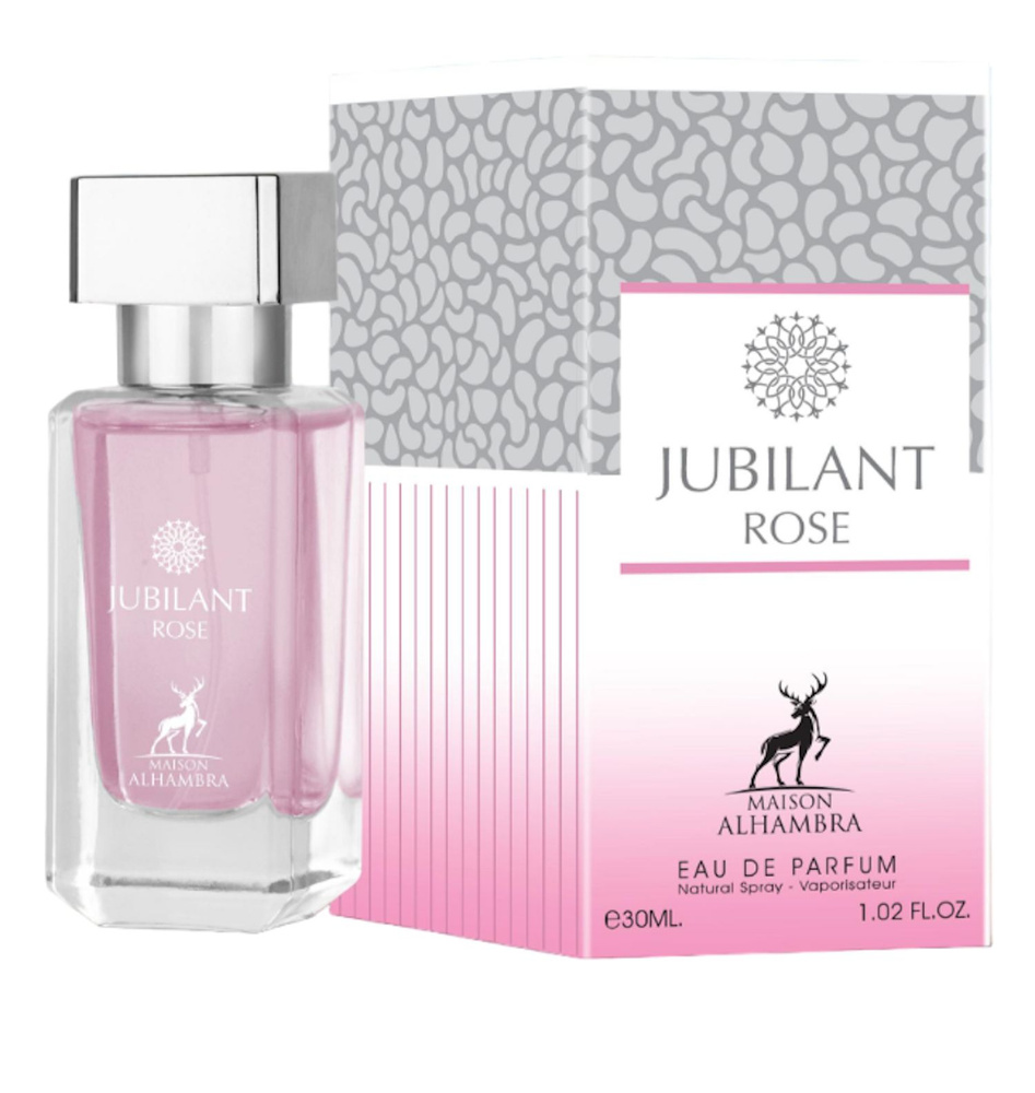 Maison Alhambra Парфюмерная вода женская JUBILANT ROSE, 30 мл #1