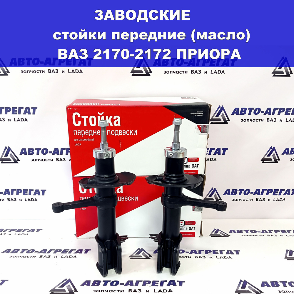 Завод.передние стойки 2шт масляные СААЗ для а/м ВАЗ 2170-2172