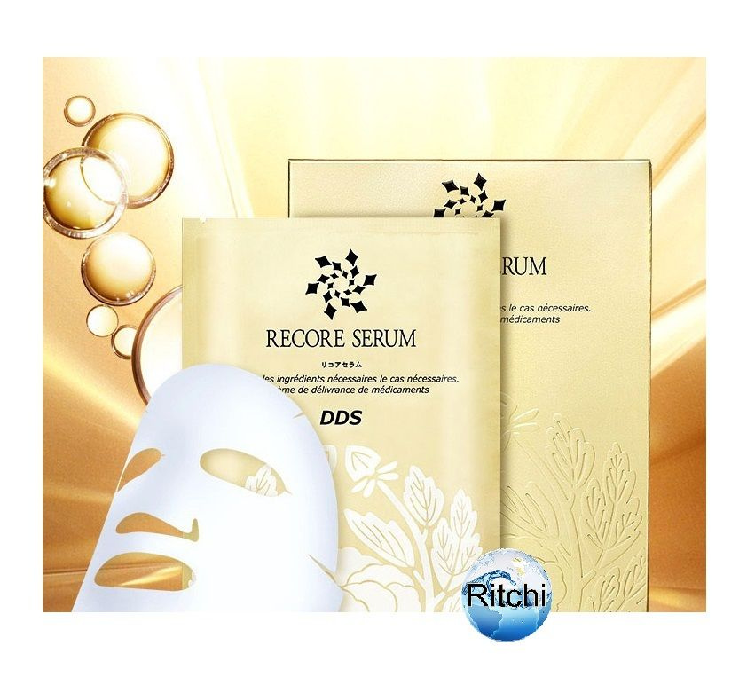 Bijou De Mer, RECORE SERUM DDS Mask, Набор масок, Антивозрастная увлажняющая маска для лица, 5 шт  #1