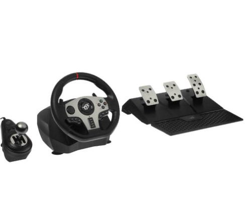 Игровой Руль DEXP Wheelman Pro GT черный - купить с доставкой по ...