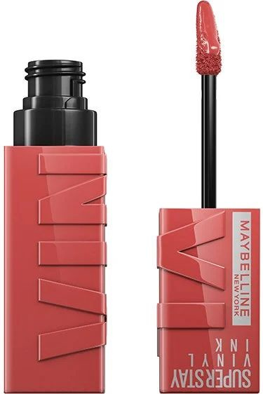 Maybelline New York Помада для губ Super Stay Matte Ink, cуперстойкая, жидкая, глянцевая , тон № 15 Peachy #1