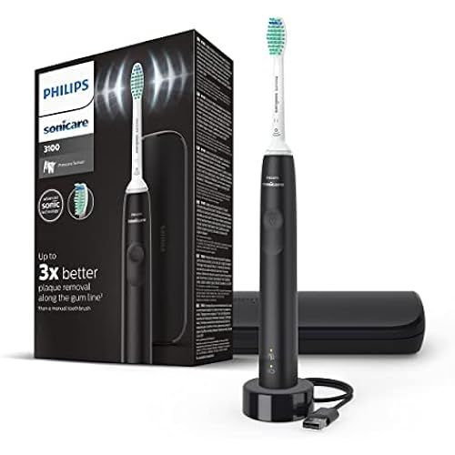 Philips Электрическая зубная щетка Электрическая звуковая зубная щетка Philips Sonicare серии 3100 с #1