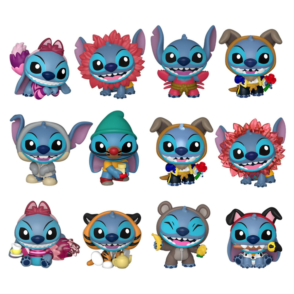 Фигурка Funko Mystery Minis Disney Lilo & Stit Stitch in Costume 1 штука в е(из 12) 76081  #1