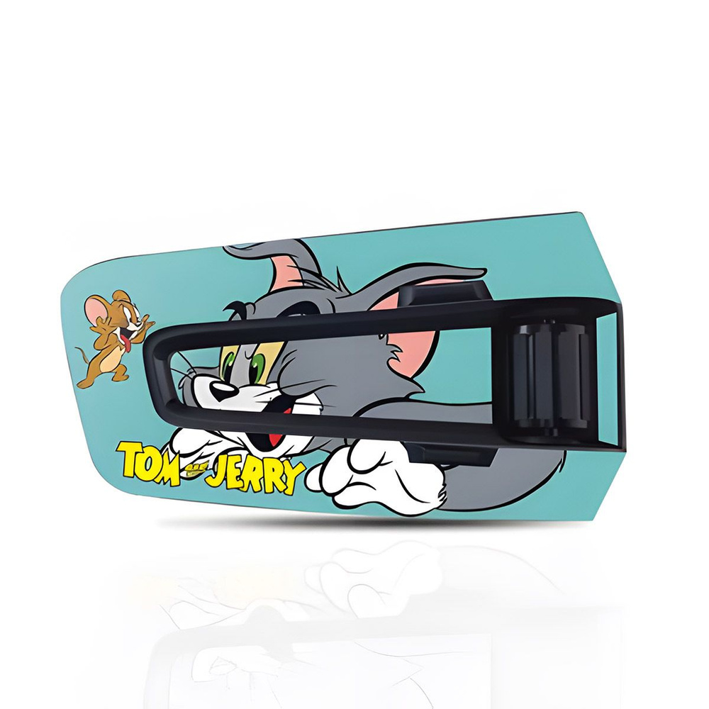 Наклейка для гарнитуры cardo Pactalck edge Tom & Jerry голубая #1