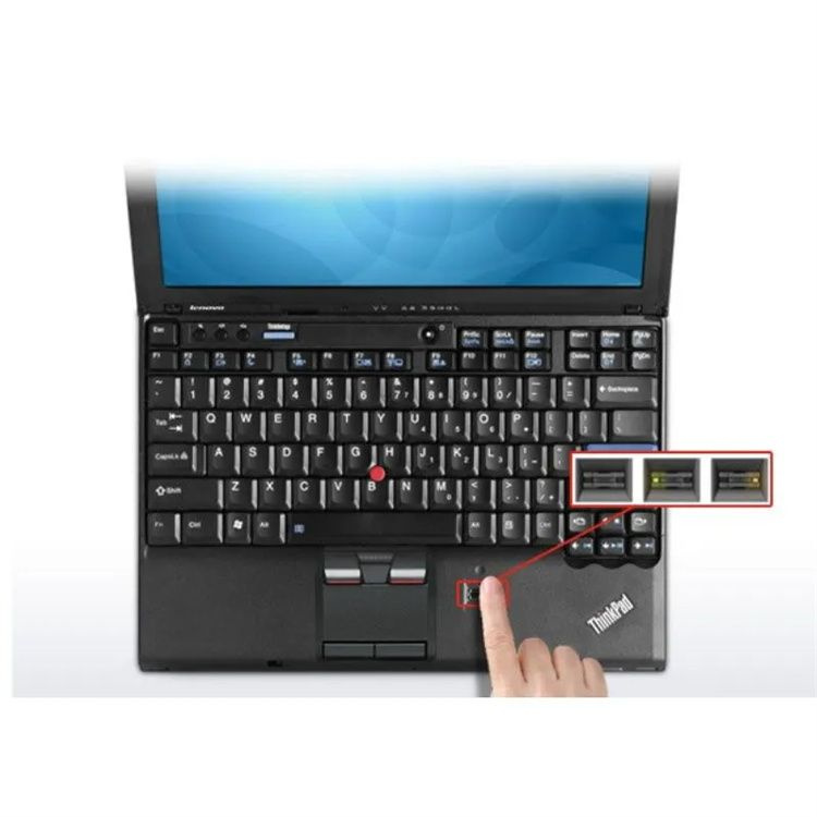 Lenovo x230 i3-2370m 4g+128g Игровой ноутбук, RAM 4 ГБ, черный матовый #1