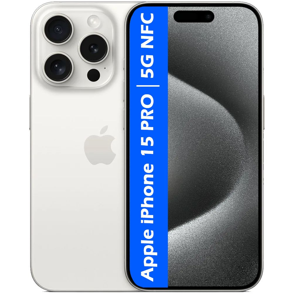 Смартфон Apple iPhone 15 Pro dual sim 256 ГБ 8 ГБ Белый 6.1 OLED