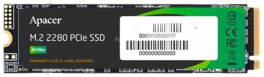 Apacer 256 ГБ Внутренний SSD-диск M.2 AS2280P4X 256 Гб PCIe (AP256GAS2280P4X-1) (AP256GAS2280P4X-1)  #1