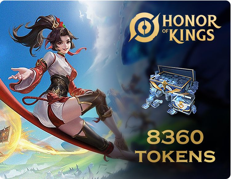 Игровая валюта Honor of Kings 8360 Tokens [Цифровая версия] #1