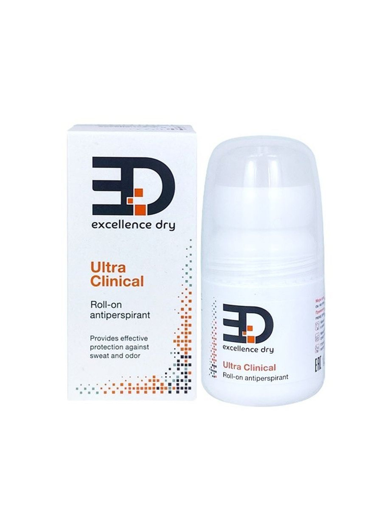 excellence dry ultra clinical roll-on антиперспирант 50мл - 1шт. #1