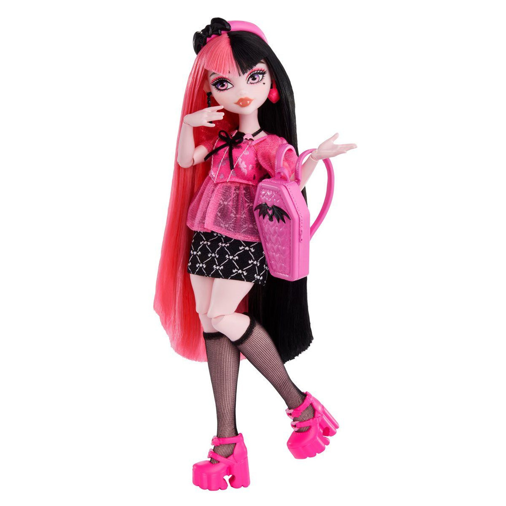 Кукла Монстр Хай Дракулаура Выходной Monster High Draculaura Day Out HKY71  #1