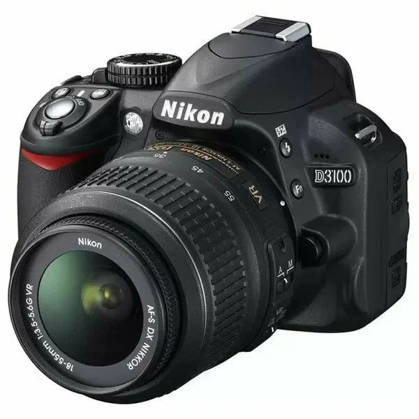 Зеркальный фотоаппарат Nikon Фотоаппарат D3100 Kit AF-S DX NIKKOR 18 ...