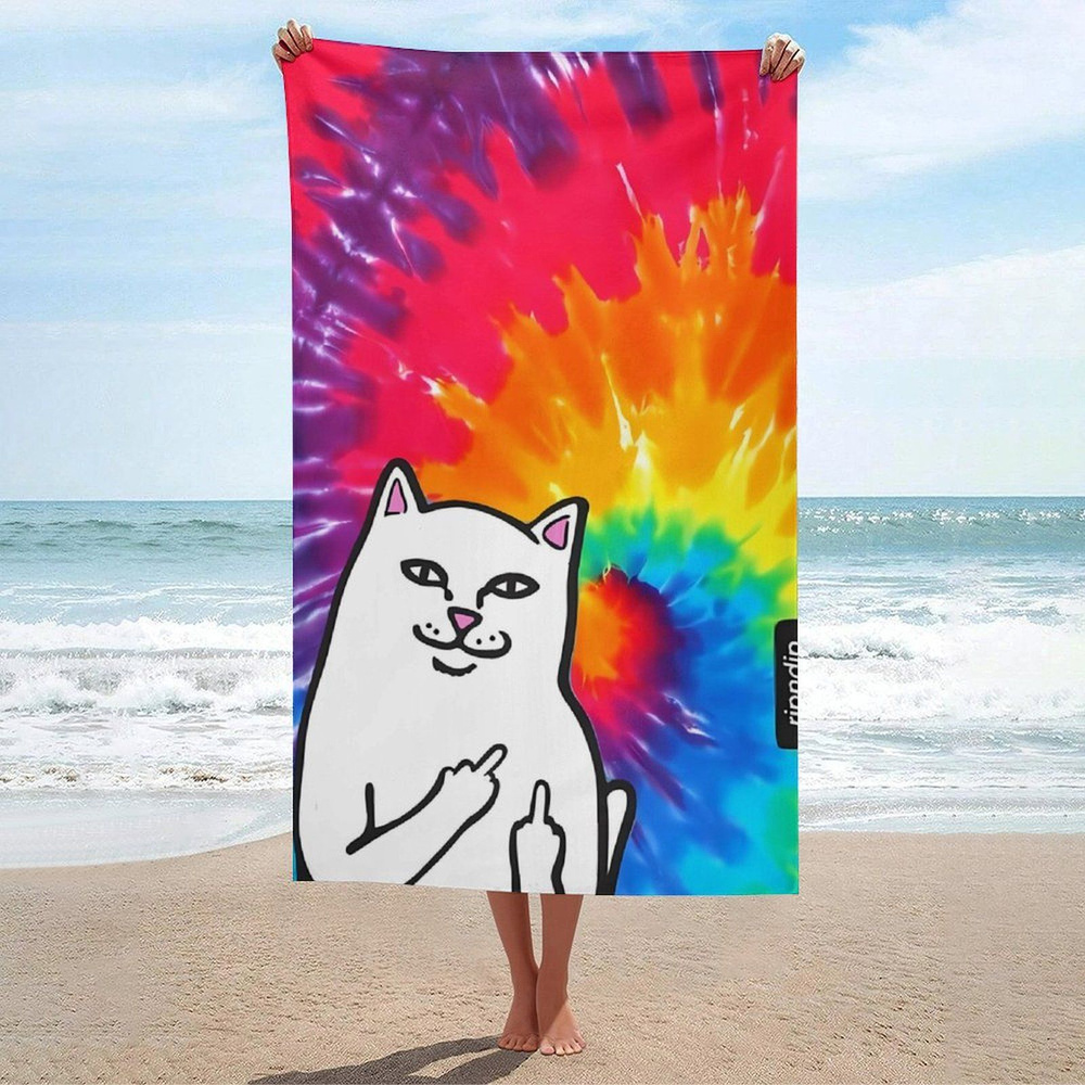 Ripndip Полотенце для ванной, Терилен, 80x130 см, разноцветный, 1 шт.  #1