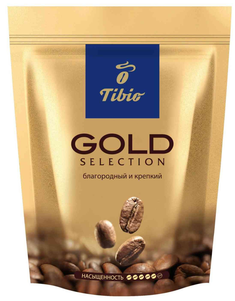 Кофе растворимый Tibio Gold Selection, 285 г, 1 шт #1