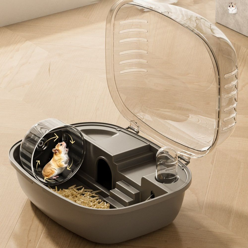 Прозрачный Акриловый Домик для Хомяков - Просторная Клетка для Грызунов ...
