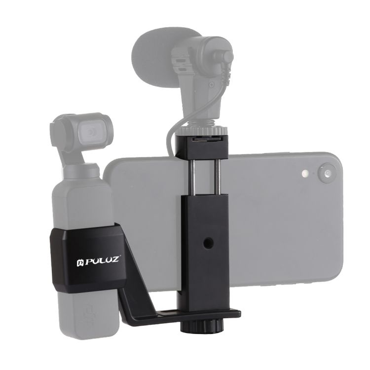 Puluz Metal Phone Mount + расширение фиксированная подставка для кармана DJI Osmo  #1