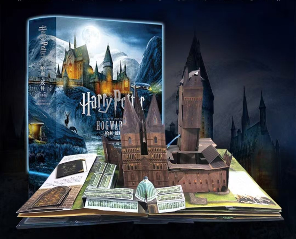 Оригинальное название: Harry Potter a Pop - Up Guide to Hogwarts-good value #1