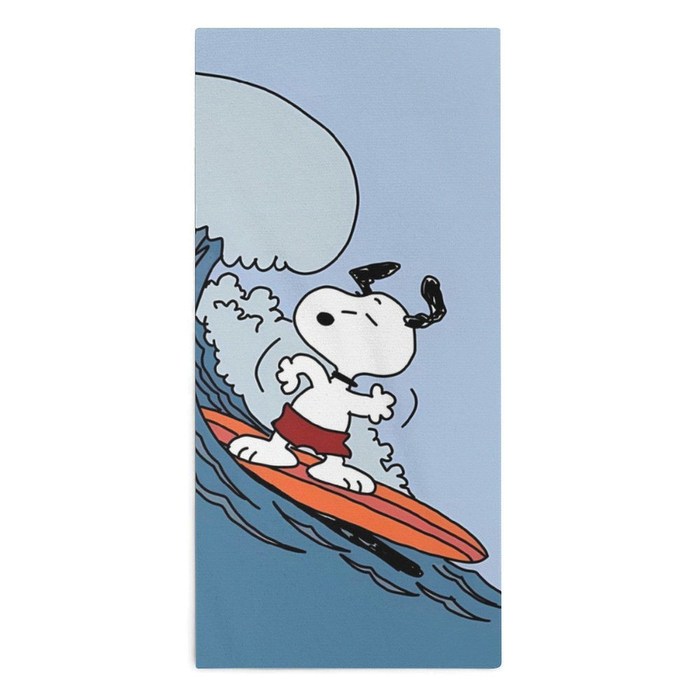 SNOOPY Полотенце для лица, рук, Микрофибра, 30x70 см, разноцветный, 1 шт.  #1