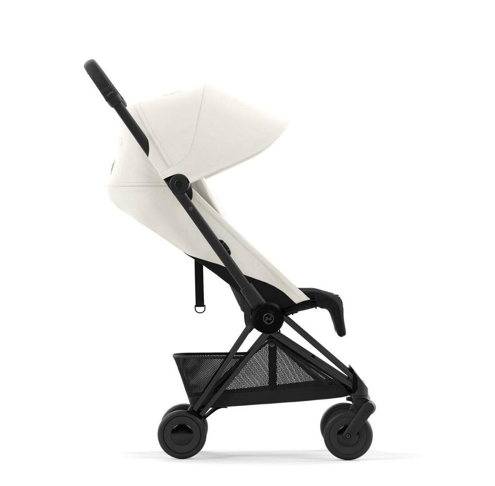 Cybex Coya Прогулочная коляска, рама Matt Black, текстиль All White #1