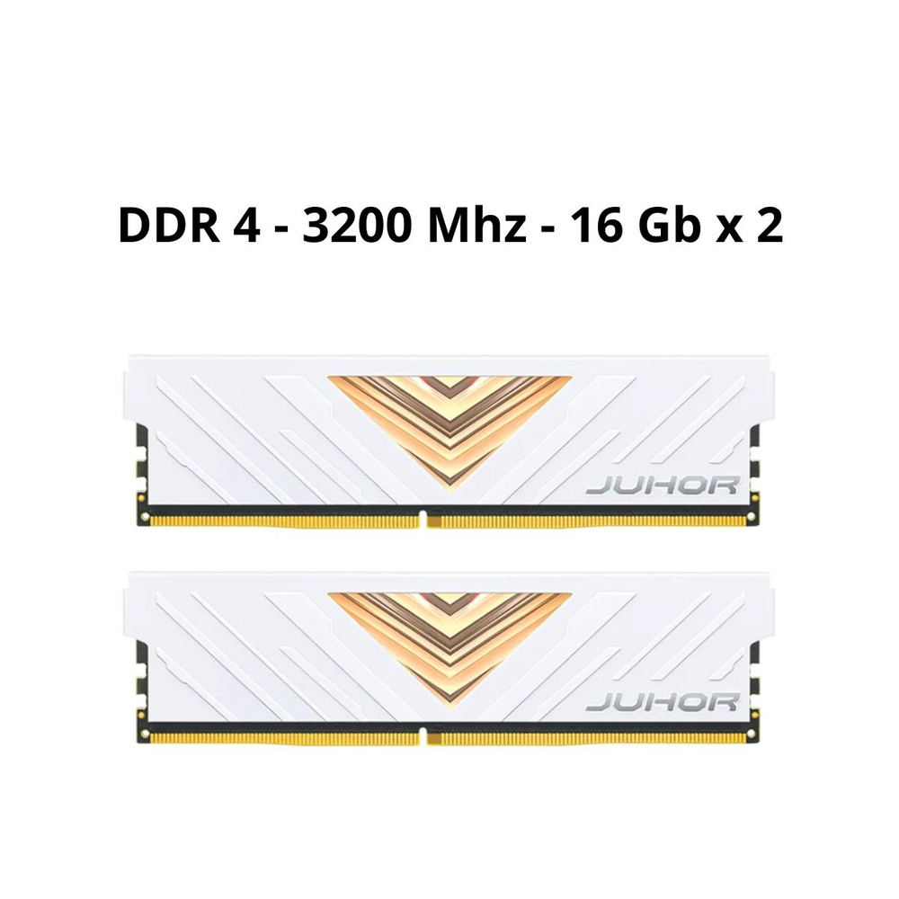 Модуль оперативной памяти JUHOR 16 ГБ DDR4 PC25600 3200 MHz CL 19