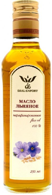 Масло DIAL-EXPORT Льняное 0,25л #1