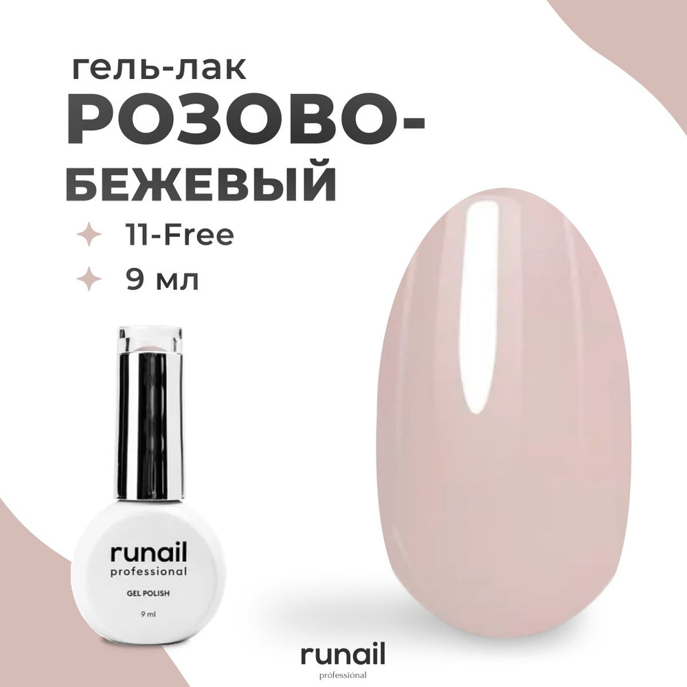 Гель-лак для ногтей Runail Professional GEL POLISH № 7895, 9 мл. #1