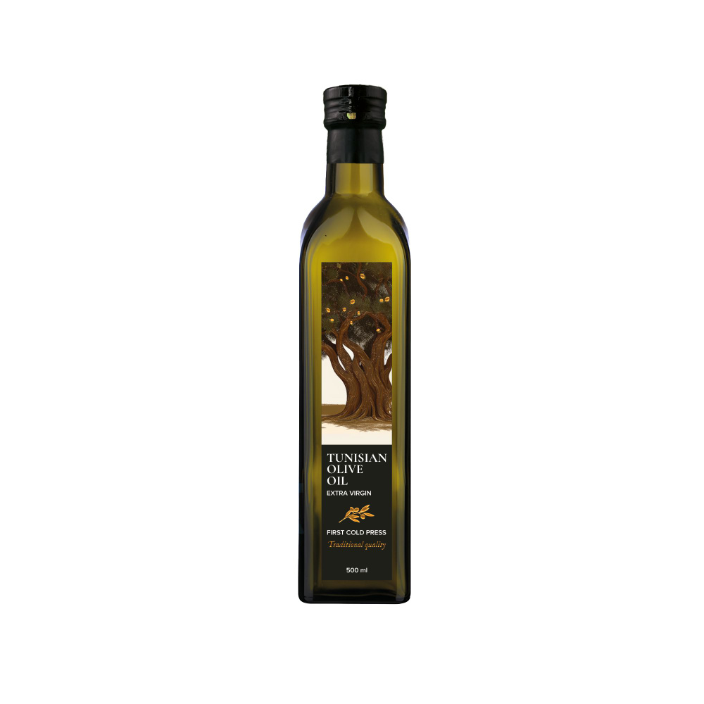 Масло оливковое нерафинированное Extra Virgin, TUNISIAN OLIVE OIL 500 ...