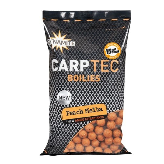 Бойлы Dynamite Baits Carptec Peach Melba 15mm 1.8kg #1