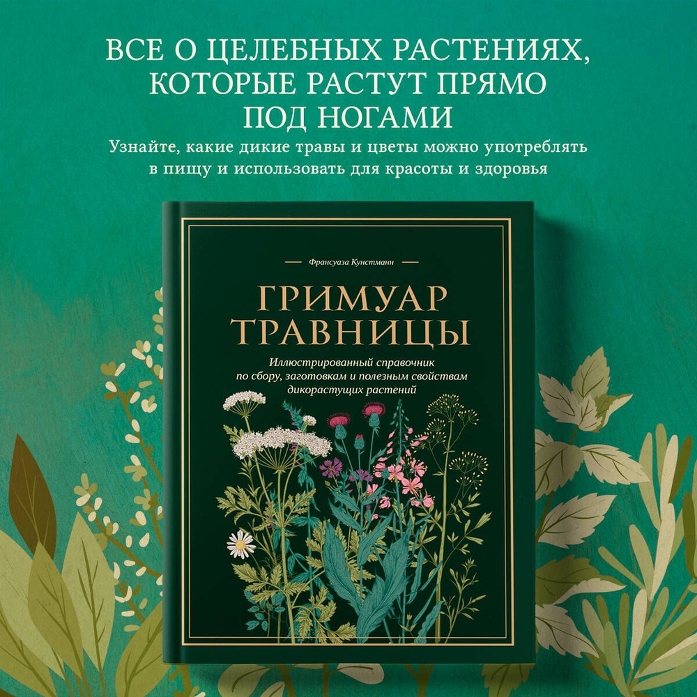 Гримуар травницы. Иллюстрированный справочник по сбору, заготовкам и полезным свойствам дикорастущих #1