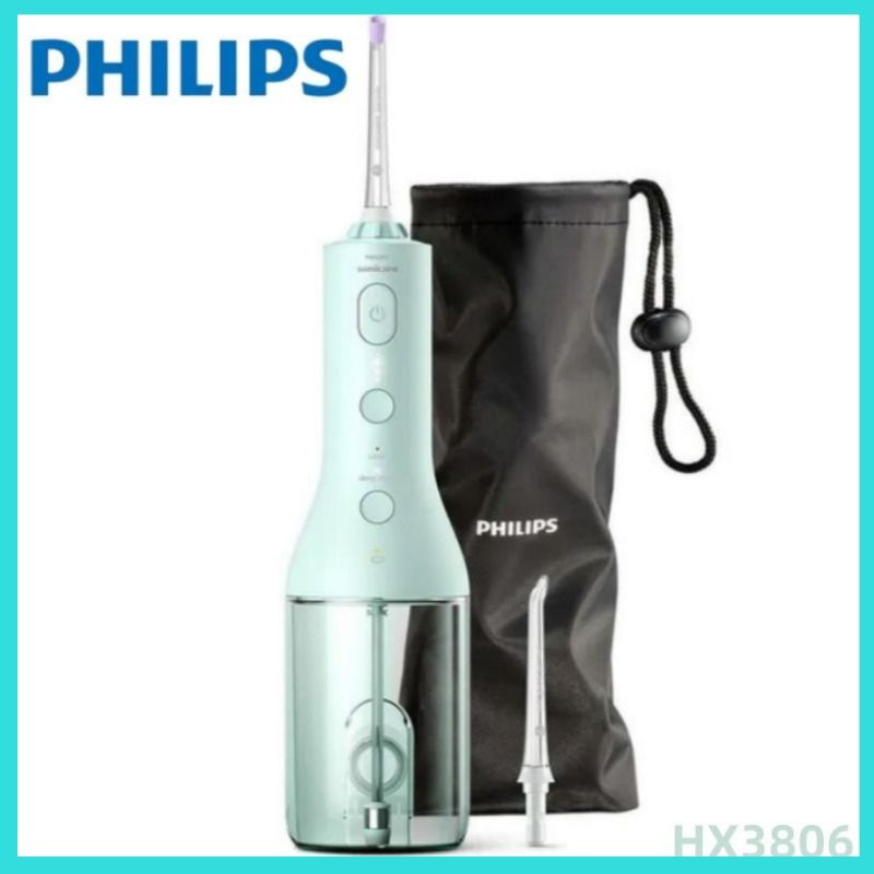 Ирригатор Philips Sonicare Cordless Power Flosser 3000 HX3806/34, Мятно-зеленый.  #1