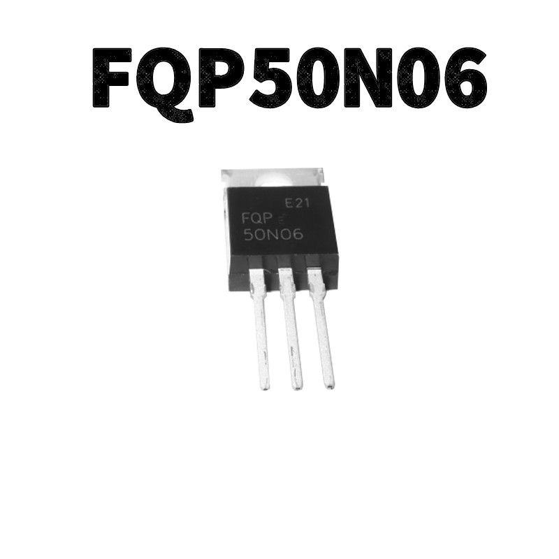 10шт FQP50N06 50N06 TO-220 Трубка с полевым эффектом Совершенно новый оригинал  #1