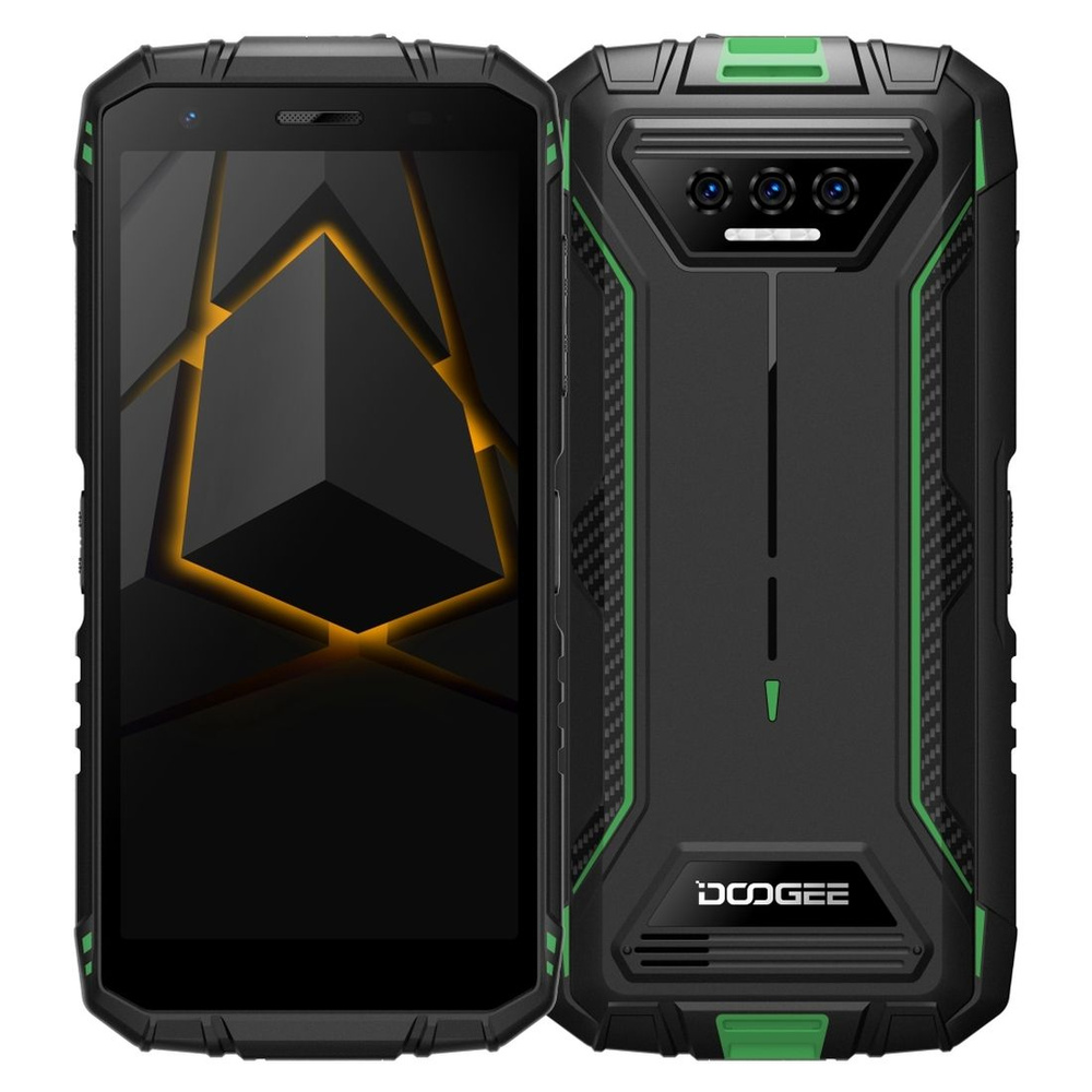 Doogee Смартфон S41 Max 6/256 ГБ, зеленый, черный #1