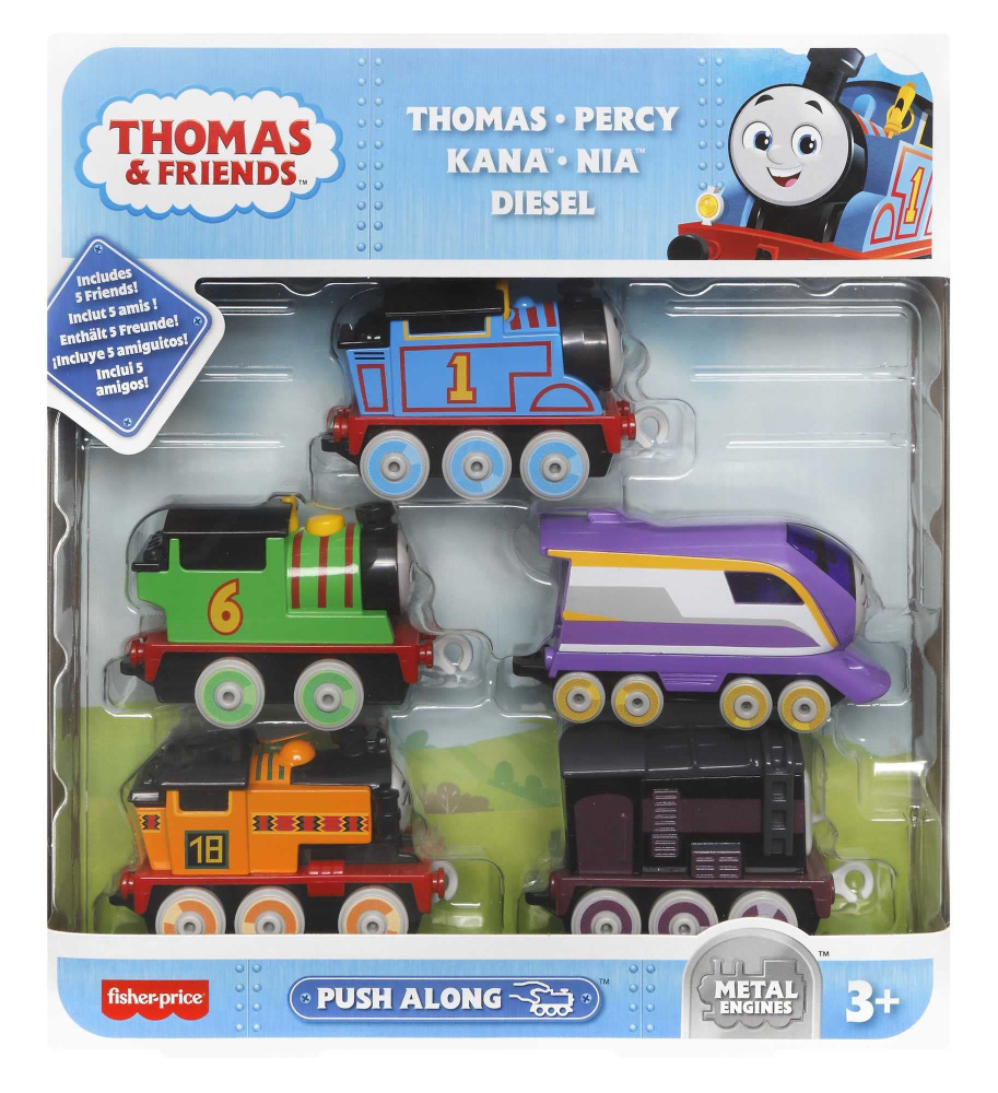 Fisher Price Thomas and Friends Adventures Engine Pack металлические ...