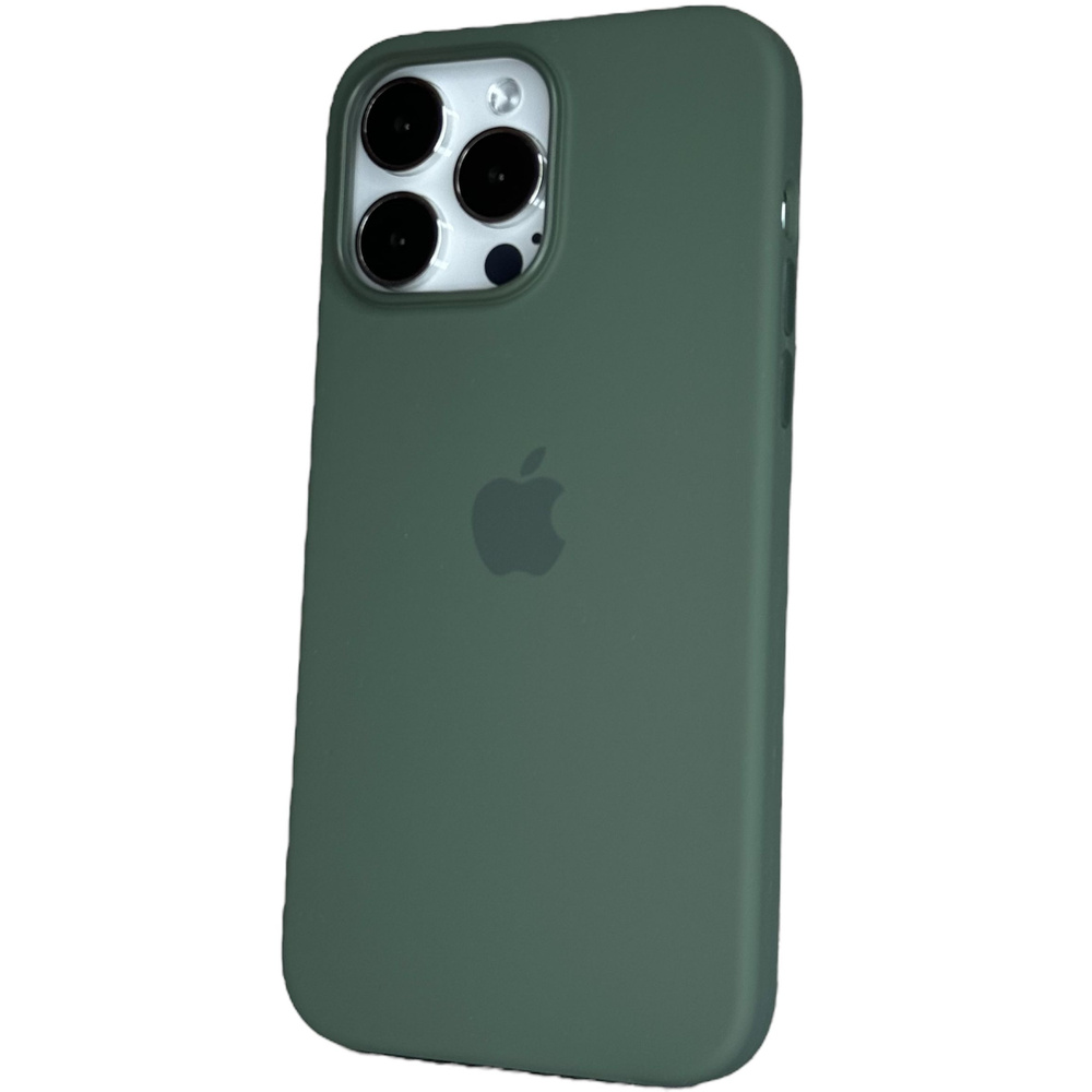 Silicone Case для Iphone 13 PRO MAX, Оригинальный Силиконовый Чехол с MagSafe, с анимацией (NFС), цвет #1