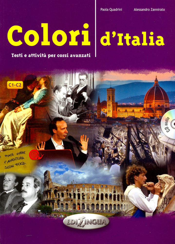 Colori d'Italia +CD | Quadrini Paola, Zannirato Alessandro #1